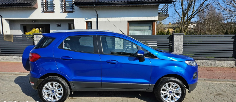 Ford EcoSport cena 37903 przebieg: 142347, rok produkcji 2014 z Zawiercie małe 631